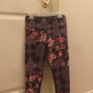 Dharma Bums floral leggings medium
